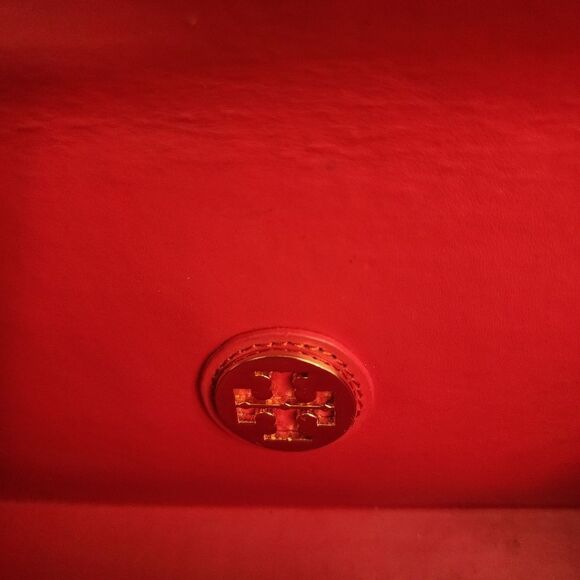 Tory Burch Orange Clutch with Dust Cover